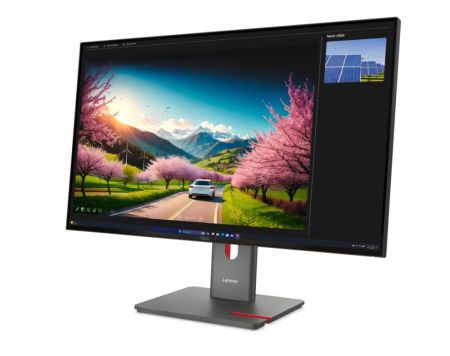 Монитор Lenovo ThinkVision P32UD-40 31.5" IPS, WLED, 3840x2160, 16:9, 120Hz, 4ms, 1500:1, 350 cd/m?, USB hub, HDMI, DP, Thunderbolt, RJ45, Tilt, Swivel, Pivot, Height Adjust Stand