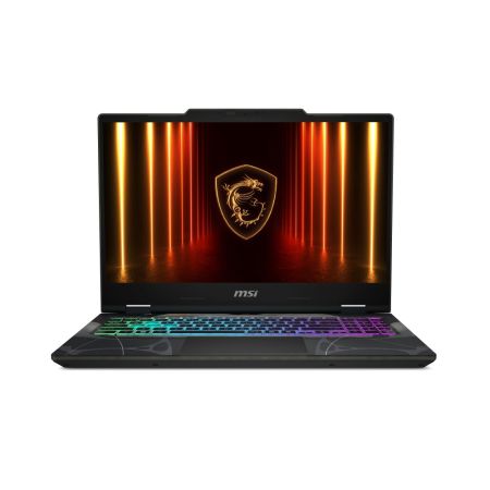 Лаптоп MSI Cyborg 15 B13WEKG, i5-13420H (8C/12T, up to 4.60GHz, 12 MB), GeForce RTX 5050 8GB GDDR7 440 AI TOPS, 15.6" FHD (1920x1080), 144Hz, IPS-Level, 16GB DDR5 5200MHz, 512GB PCIe Gen4x4 SSD, WiFi 6E, BT 5.3, 4 Zone RGB Kbd, NO OS, 55.2Whr, 2.1kg