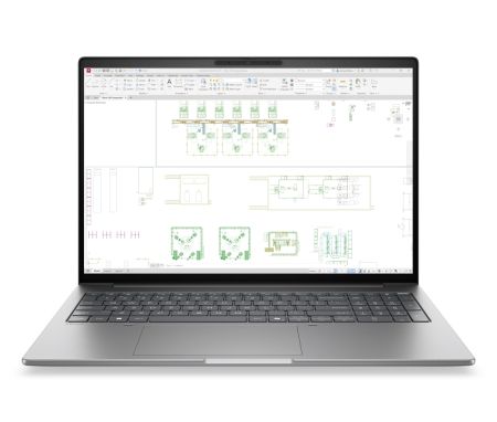 Лаптоп HP ZBook 8 G2i AI 16" Meteor Silver, Ultra 7 366H(up to 4.8Ghz/18MB/16C), 16" AG WQUXGA 120Hz DreamColor 500nits, 32GB 5600Mhz 1DIMM, 1TB PCIe SSD, WiFi7+BT6, FPR, Smart Card Reader, Nvidia RTX PRO 500 4GB, Backlit Kbd, 8C Batt, Win 11 Pro, 3Y OnSi