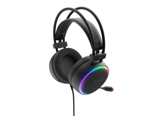Слушалки Genesis Headset Neon 613 G2 With Microphone RGB Illumination Black