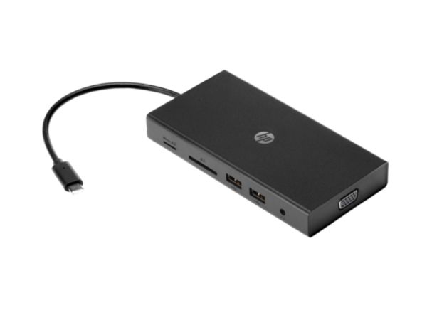 Докинг станция HP Travel USB-C Multi Port Hub(VGA, HDMI, RJ/45, 2xUSB 2.0, 2xUSB 3.0, 1xSD, 1xmicroSD, 1xUSB-C, 1xAudo)