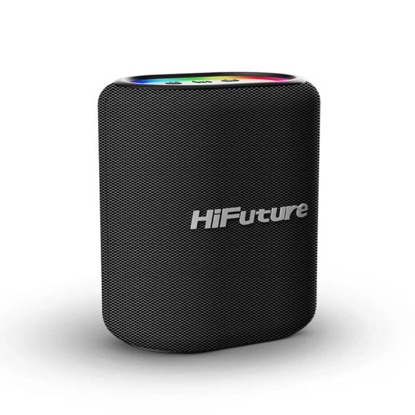 Тонколони HiFuture Vocalist100 Black, 20W Output, Karaoke Enable, Two Wireless Microphone, 4000mAh Battery (Support Power Bank), RGB Lighting, Pair to Play (TWS Mode), Bluetooth 5.3
