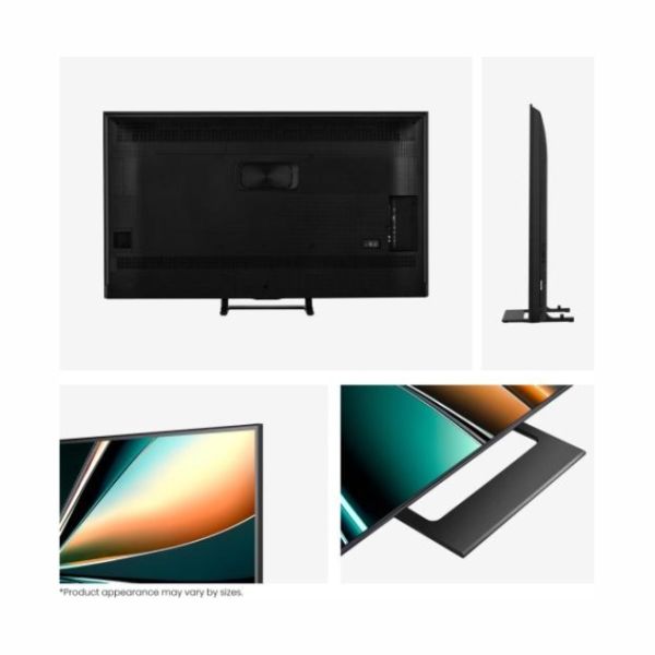 Телевизор Hisense 75"U7Q, 4K Ultra HD 3840x2160, ULED, FALD, Quantum Dot, 144Hz, IPS, HDR 10+, HLG, Dolby Vision IQ, Dolby Atmos, Smart TV, WiFi 5GHz, WiFi Direct, BT, Anyview Cast,light sensor, 4xHDMI, 2xUSB, LAN, CI+, DVB-T2/C/S2, Black