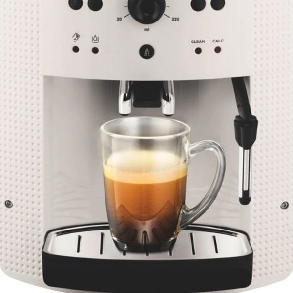 Кафеавтомат Krups EA810570, Espresseria Automatic Manual, Coffee machine, 1450W, 15 bar, white