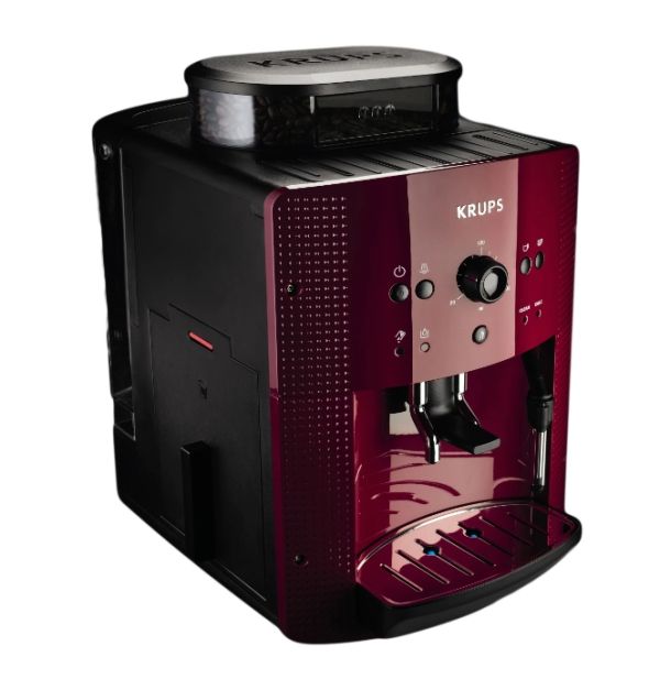 Кафеавтомат Krups EA810770, Essential Espresso, Compact Thermoblock, Manual Red