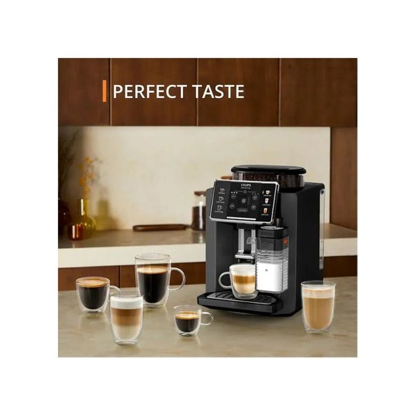 Кафеавтомат Krups EA912HF0 Esp Fa Sensation Milk Coal Ee