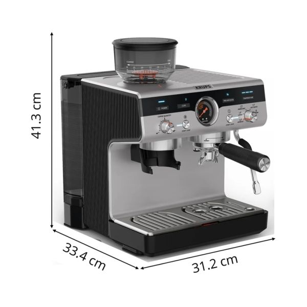 Кафемашина Krups XP804T10 Esp Pump+Grinder Precision Plus