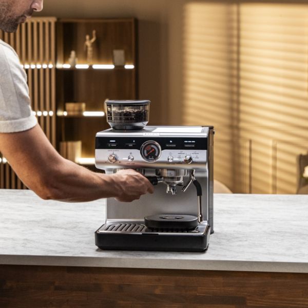 Кафемашина Krups XP804T10 Esp Pump+Grinder Precision Plus