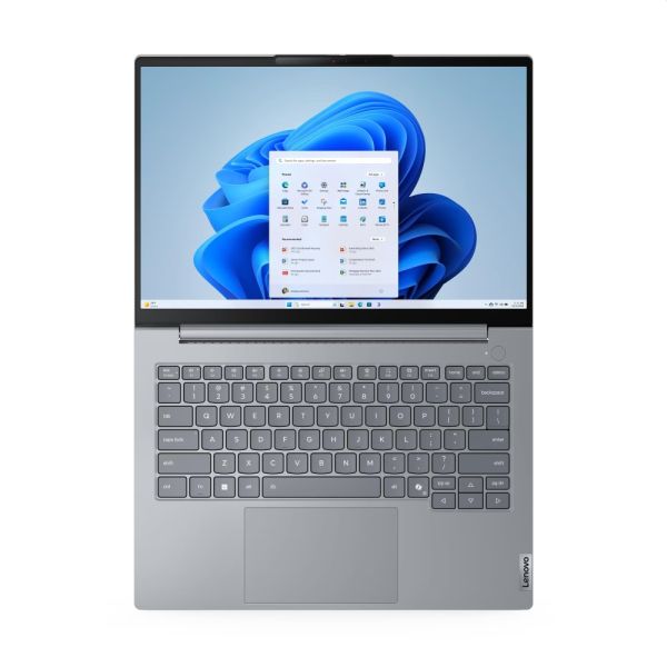 Лаптоп Lenovo ThinkBook 14 G8 Intel Core Ultra 5 225U (up to 4.8GHz, 12MB), 16GB DDR5-5600, 512GB SSD, 14" WUXGA (1920x1200) IPS AG, Integrated Graphics, 1080p&IR Cam, Backlit KB, 3 cell, WLAN, BT, FPR, DOS, 3Y CCI