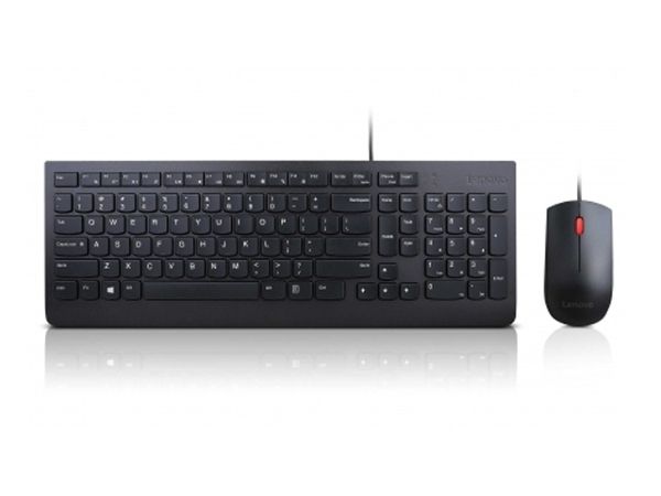 Комплект Lenovo Essential Wired Keyboard and Mouse Combo AI Bulgarian