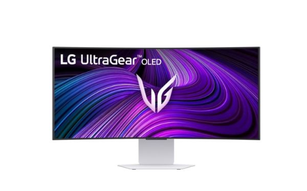 Монитор LG 34GX90SA-W, 34", OLED UltraGear 21:9 Curved Smart, IPS 0.03 ms, WQHD (3440x1440), 240Hz, HDR 10, 1500000:1, 250 cd/m2, DCI-P3 98.5%, USB 3.0, VRR, Free-sync, G-Sync, USB-C, PD 65W, HDMI, DP, PBP, Speakers, LG Switch, Height, Swivel, Tilt, White