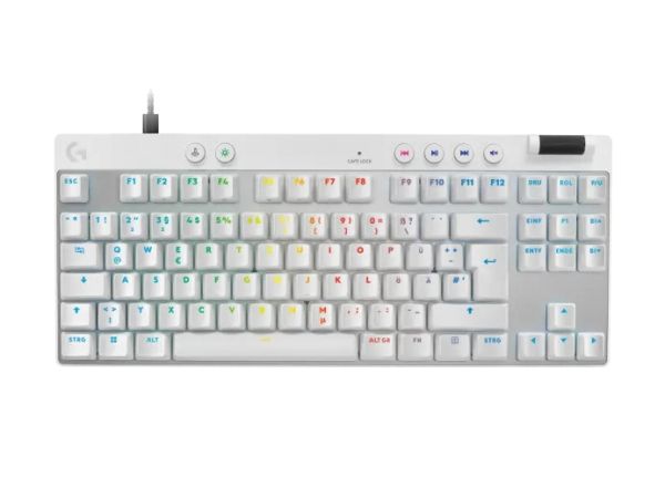 Клавиатура Logitech PRO X TKL RAPID - WHITE - US INT`L - EMEA28i-935