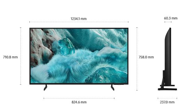 Телевизор Samsung 55" 55Q7F QLED Smart 4K Ultra HD 50Hz Model 2025 Black