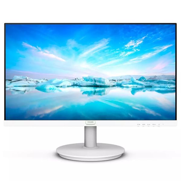 Монитор Philips 271V8AW, 27" IPS WLED, 1920x1080@75Hz, 4ms GtG, 250cd m/2, 1000:1, Mega Infinity DCR, Adaptive Sync, FlickerFree, Low Blue Mode, 2Wx2, Tilt, D-SUB, HDMI, White