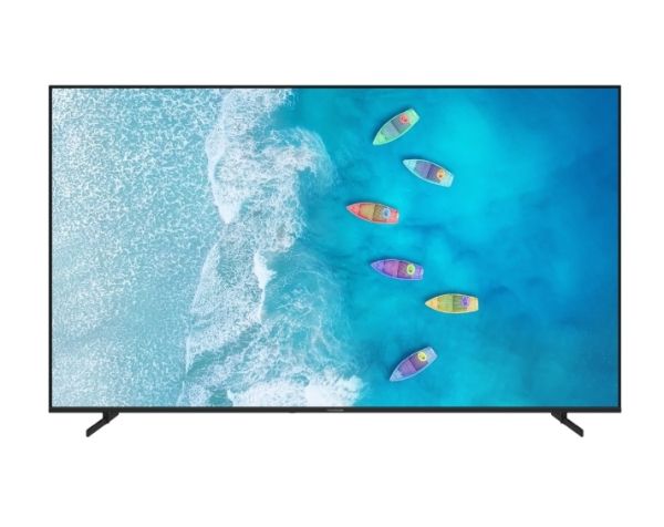 Телевизор Thomson 65" UHD Google TV; 3840 x 2160 (4K UHD), DLED, 60 Hz, Dolby Audio, Google Cast, DVB-T/T2/C/S/S2, HDR10,  Wi-Fi, Bluetooth, LAN, HDMI 3 (2.1), USB 2 (2.0), AV IN, Hotel mode, Side Feet, Black
