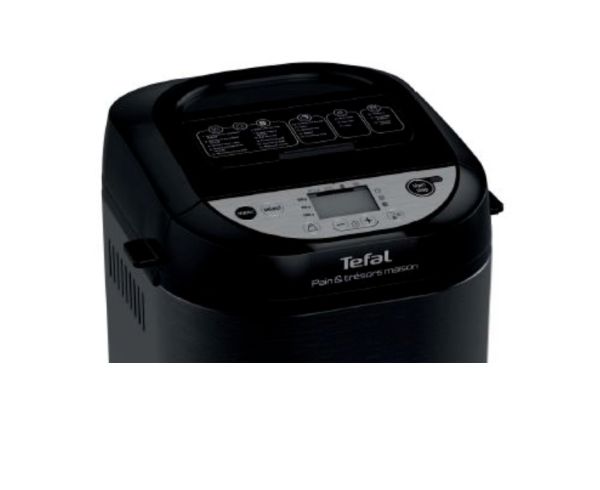 Хлебопекарна Tefal PF251835, Pain & Tresors  1KG NR/MET, 22 automatic programs, 610-700 W, black
