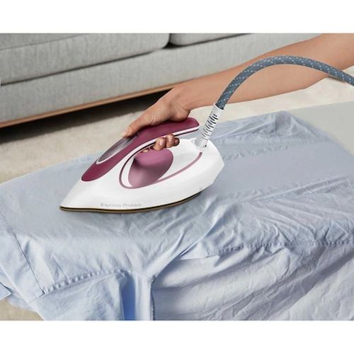 Парогенератор Tefal SV9201E0, Express Protect, red, 2800W, manual temp settings, 7.5bars, 130g/min, steam boost 530g/min, Durilium Airglide Autoclean soleplate, AD, AO, removable water tank 1,8L, calc collector, lock system, fast heat up 2min