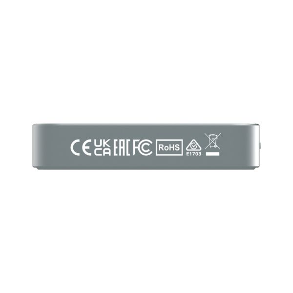 Външна батерия Verbatim Charge 'n' Go Power Bank with Stand Magnetic Wireless 10000mAh Grey
