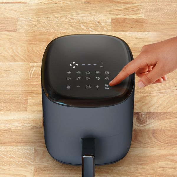 Уред за здравословно готвене Tefal EY145B10 Easy Fry Compact 3L, (1Kg, 4 Portions), Java Pepper, 1300W, Automatic Prog (8), Temp Seting, Timer, Auto-Off