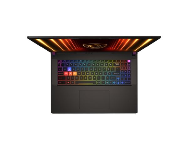 Лаптоп MSI Vector 17 HX AI A2XWIG, Ultra 9 275HX (24C/24T, up to 5.4GHz, 36MB), RTX 5080 16GB GDDR7 1334 AI TOPS, 17" QHD+(2560x1600), 240Hz, IPS-level, 64GB (2x32GB) DDR5 6400, 4TB (2x2TB) PCIe Gen4x4 SSD, WiFi 6E, BT 5.4, 24 Zone RGB Kbd, Windows 11 Hom