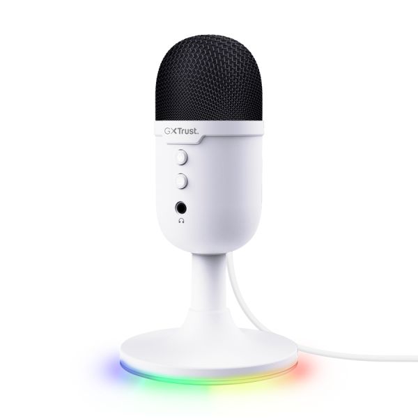 Микрофон TRUST GXT234W Yunix, USB Microphone, White