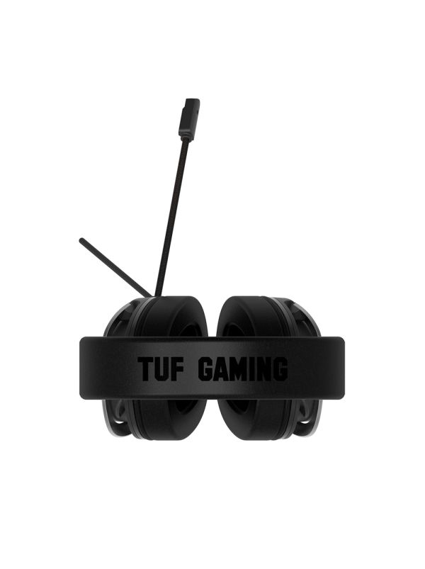 Слушалки Asus TUF Gaming H3 Wired Headset(Discord Certified Mic, 7.1 Surround Sound, 50mm Drivers, Lightweight, 3.5mm, For PC, Mac, PS4, Xbox One, Switch and Mobile Devices), Black