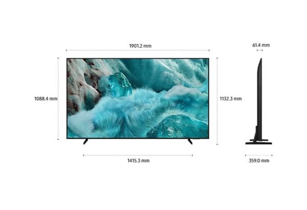 Телевизор Samsung 85" 85Q7F QLED Smart 4K Ultra HD 50Hz Model 2025 Black