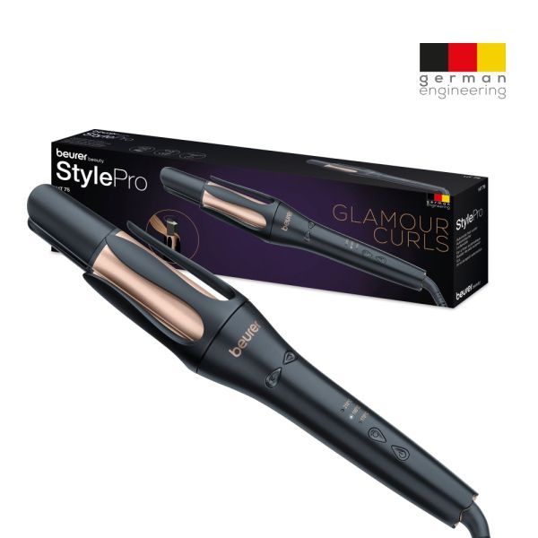 Маша Beurer HT 75 Automatic Hair Curler, 4-way ion outlet, 3 temperature settings: 170, 190, 210°C, Ceramic and tourmaline-coated, Smart timer