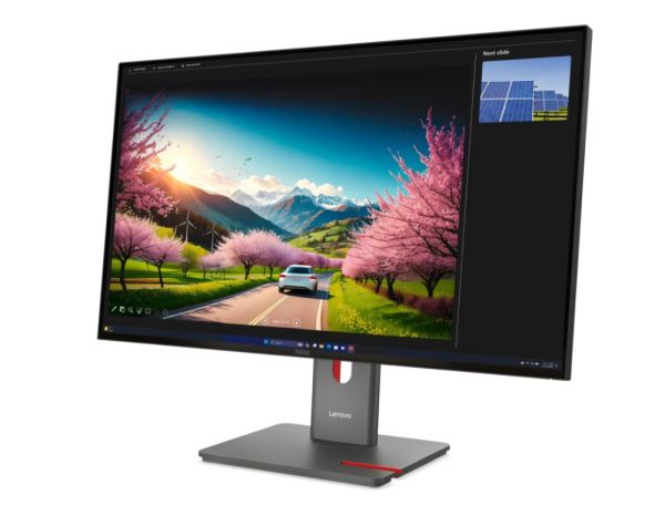 Монитор Lenovo ThinkVision P32UD-40 31.5" IPS, WLED, 3840x2160, 16:9, 120Hz, 4ms, 1500:1, 350 cd/m?, USB hub, HDMI, DP, Thunderbolt, RJ45, Tilt, Swivel, Pivot, Height Adjust Stand