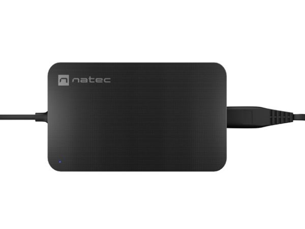 Адаптер Natec Grayling Laptop Charger, 90W, USB-C for laptops, tablets, phones