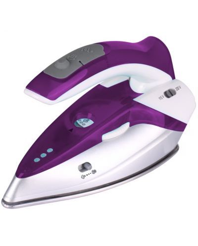 Туристическа Парна ютия Heinner HTI-1000PP – 1000 W, компактна, неръждаема плоча, сухо и парно гладене