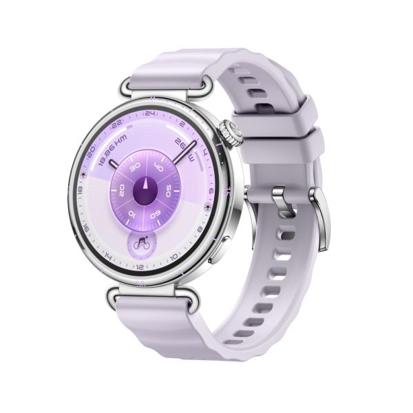 Часовник Huawei Watch GT6, Konsu-B19FC, Purple Silicon + Huawei FreeBuds SE 3 ULC-CT020 Black