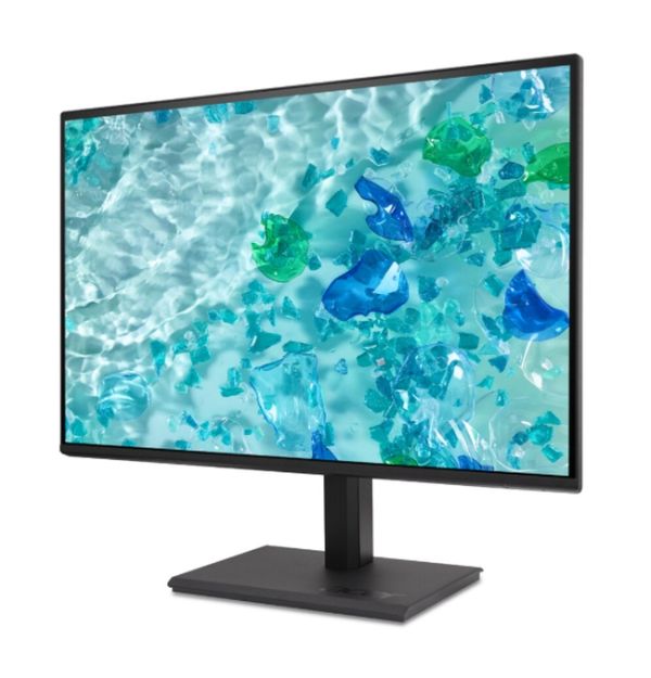 Монитор Acer Vero B277Gbmiprx, 27" IPS LED, ZeroFrame FHD (1920x1080) AG, 4ms (GTG), 120Hz, 100M:1, 1500:1, 250nits, 99% sRGB, HDMI, VGA, DP, Speakers 2x2W, Audio In/Out, ERGOstand, TUV, Energy Efficiency Class C, VESA, Black
