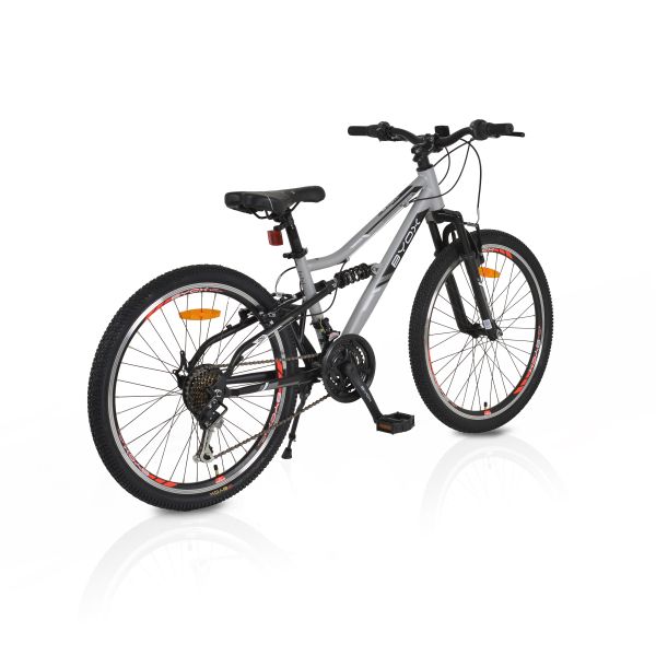 Велосипед със скорости 24" Adventura grey