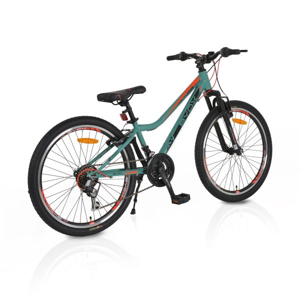 Велосипед със скорости 24" Zante green