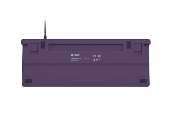 Клавиатура Fury Gaming Keyboard Kanabo K2, US layout, White backlight, Mechanical, Violet