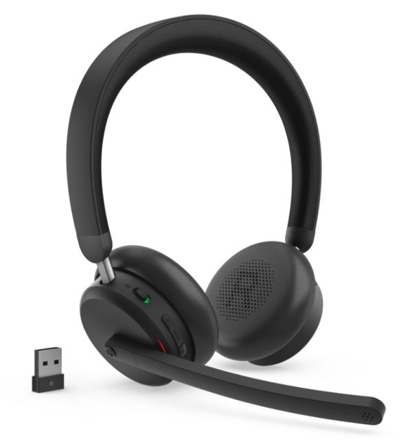 Слушалки Lenovo Dual-Mode Wireless ANC Headset 6550 (USB-A, Teams)