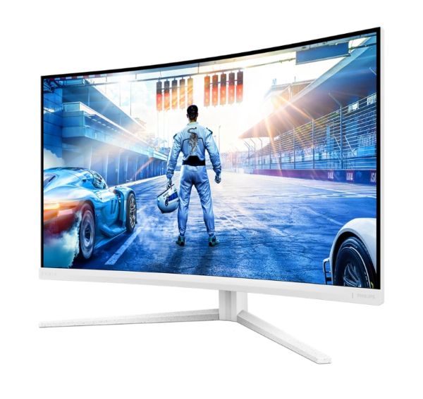 Монитор Philips 32M2C5501, 31.5" Curved 1500R VA WLED, 2560x1440@180Hz, 1ms GtG, 0.5ms MPRT, 300cd m/2, 3500:1, Mega Infinity DCR, Adaptive Sync, FlickerFree, LowBlue Mode, Tilt, Height Adjust, Swivel, 2xHDMI, DP