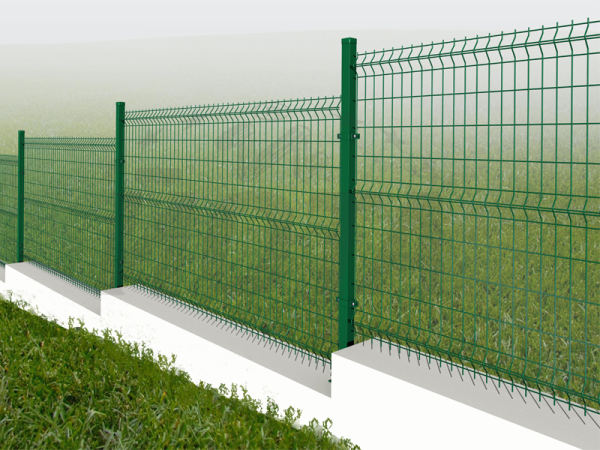 Оградно пано 3D | 250 см | 4 мм | поцинковано и прахово боядисано