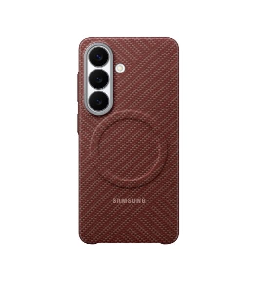 Калъф Samsung S26 Carbon Magnet Case Coral Red