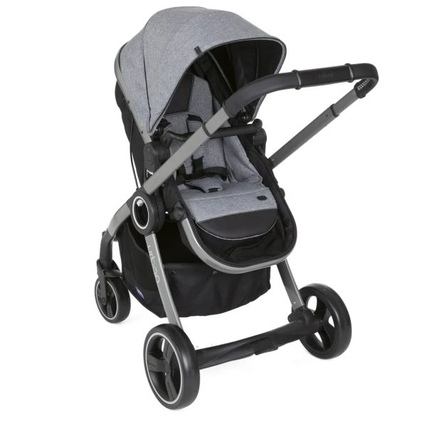 Бебешка количка Chicco Urban Pro 2 в 1 – Сива + подарък дъждобран