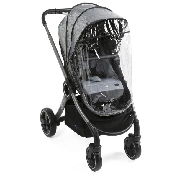 Бебешка количка Chicco Urban Pro 2 в 1 – Сива + подарък дъждобран