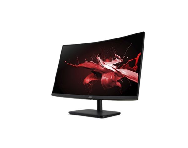 Монитор Acer ED270Xbiipx, 27" Curved 1500R VA, Anti-Glare, ZeroFrame, FreeSync, 1ms(VRB), 4000:1, 250nits, 1920x1080 FHD, 200Hz, 2xHDMI, DP, Audio out, HDR10 FreeSync Premium, Tilt, Black