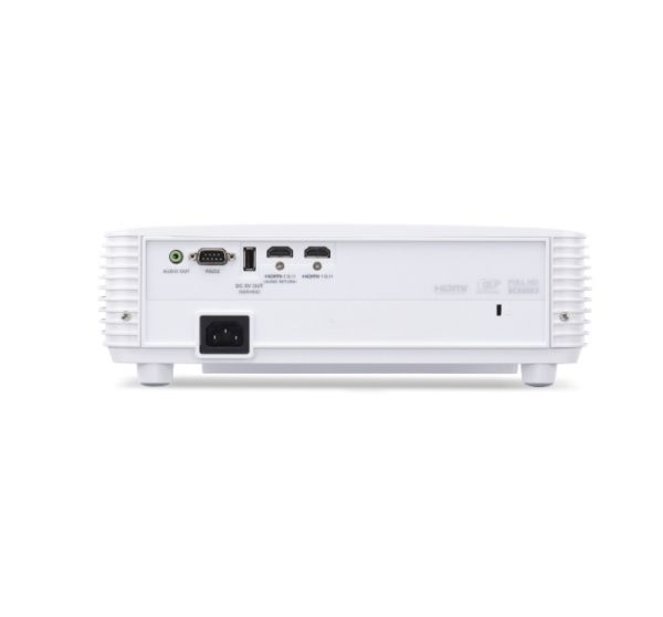 Мултимедиен проектор Acer Projector HL6521G, DLP, Laser, FHD (1920x1080), 4000ANSI Lum, 3 500 000:1, 1.1x Zoom, 2xHDMI, 10 000:1, 1.1x Zoom, 2xHDMI 2.0, USB Type-A DC Out, Audio Out (3.5 mm), RS232, Speaker 10W, Carrying Case, 3.3kg, White