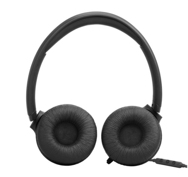 Слушалки JBL TUNE 530C BLK USB-C Wired on-ear headphones