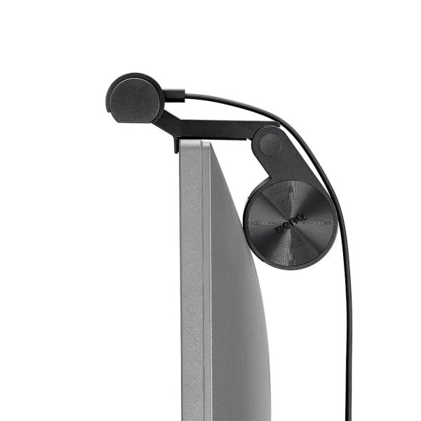 Дизайнерска лампа BenQ (CW/WW) Monitor Light ScreenBar e-Reading lamp Light Source Dual Color LED, Color Rendering Index>95, Center Illuminance 930 lux (Height 45cm), Color Temp.2700K~6500K, Lighting Cover.(At 500 Lux) 60cmx30cm, USB Power, Aluminum alloy