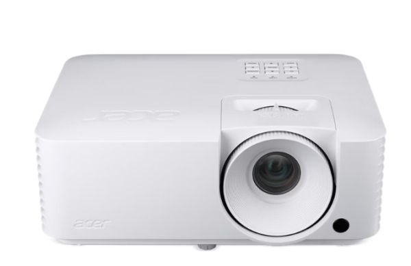Мултимедиен проектор Acer Projector Vero XL2521, DLP, Laser, Full HD (1920x1080), 4000 ANSI Lumens, 3 500,000:1, 1.1x, Dynamic Black, HDMI 2.0 x 2 (HDCP 2.2), DC Out (5V/1.5A, USB-A), RS232, Speaker 15W, Laser lifespan up to 30,000h, 2.9 kg, Bag, White