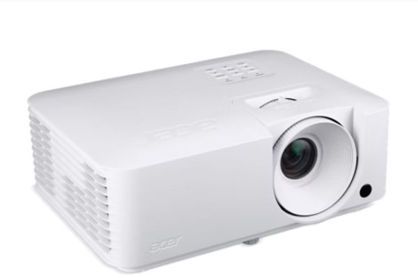 Мултимедиен проектор Acer Projector Vero XL2521, DLP, Laser, Full HD (1920x1080), 4000 ANSI Lumens, 3 500,000:1, 1.1x, Dynamic Black, HDMI 2.0 x 2 (HDCP 2.2), DC Out (5V/1.5A, USB-A), RS232, Speaker 15W, Laser lifespan up to 30,000h, 2.9 kg, Bag, White