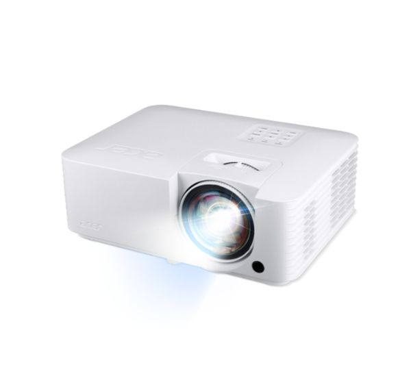 Мултимедиен проектор Acer Projector Vero SL2520n, DLP, Laser, Short Throw 0.5, FHD (1920x1080), 4000 ANSI Lumens, 1.43x, 3, 500 000:1 Dynamic Black, HDMI 2.0 x2 (HDCP 2.2), DC Out (5V/1.5A, USB-A), RS232, LAN (RJ45), Speaker 15W, Laser lifespan up to 3000