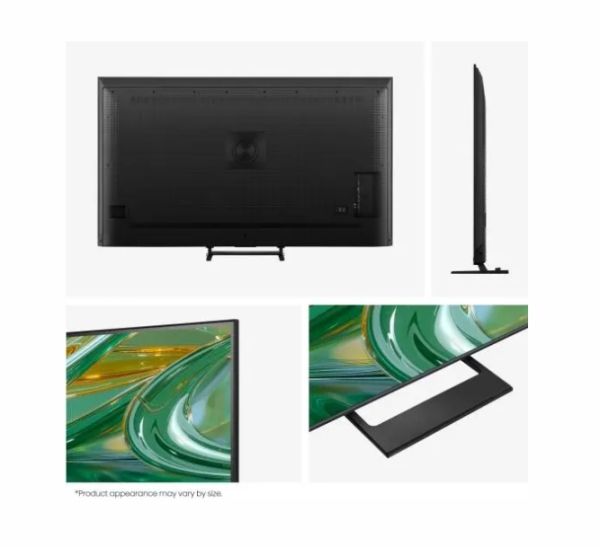 Телевизор Hisense 50" E8S, 4K Ultra HD 3840x2160, ULED, Quantum Dot,144 Hz,HDR 10+, HLG, Dolby Vision, DTS Virtual X, Smart TV, WiFi, Light Sensor, BT, Anyview Cast, 4xHDMI, 2xUSB, LAN, CI+, DVB-T2/C/S2, Singale Stand, Black
